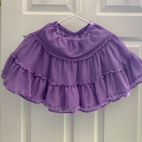 Hanna Andersson Cute Purple Tulle Skirt 5/110 💜 - Picture 2 of 6